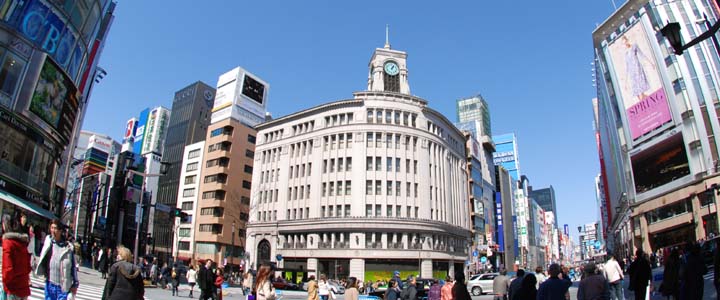 銀座４丁目交差点
